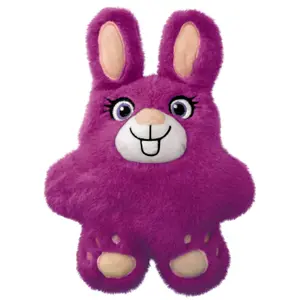 Hare plyschleksak för hundar Hunter Kong Snuzzles image-0