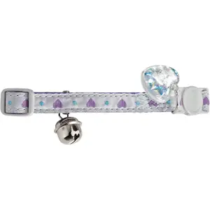 Kattenhalsband Hunter Purple Heart image-0