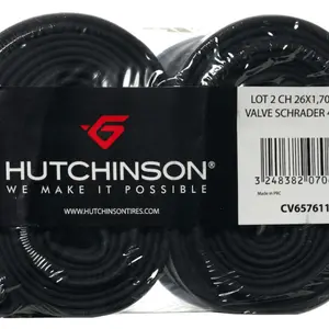 Presta valve inner tube Hutchinson Eco (x2) image-0