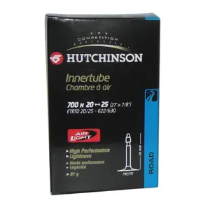 Chambre à air presta valve Hutchinson Air Light 700x20-25 image-0