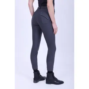 Damskie spodnie jeździeckie z pełnym lejem HV Polo Ellen image-4