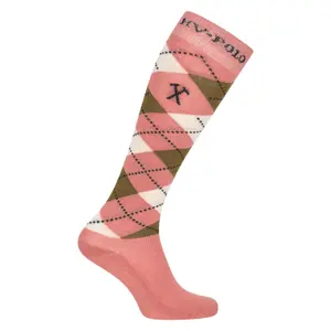 Dámské jezdecké ponožky HV Polo Argyle image-0