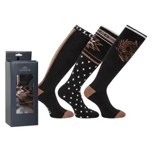 Paires de chaussettes équitation femme HV Polo Harper image-1