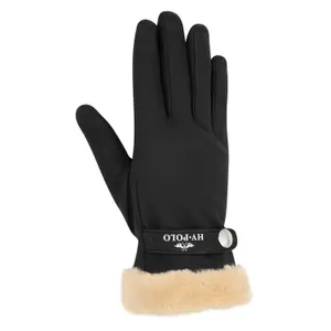 Guantes equitación para mujer HV Polo Garnet image-0