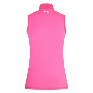 Pólo de equitação feminino sem mangas HV Polo Favouritas Tech image-1