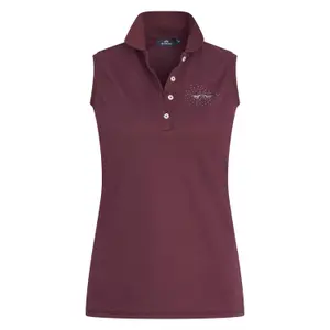 Women's sleeveless riding polo HV Polo Classic image-0