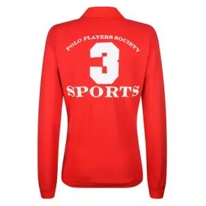 Polo da equitazione a manica lunga da donna HV Polo Favouritas image-1