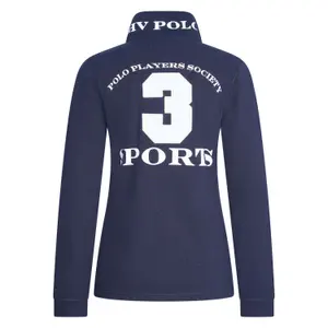 Girl's long-sleeved riding polo shirt HV Polo Favouritas image-1