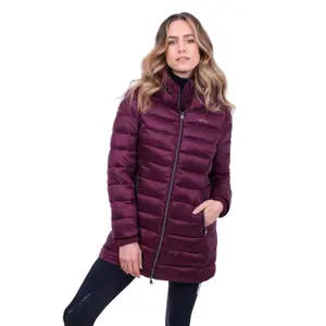 Lange Daunenjacke mit Kapuze, Damen HV Polo Christine image-1