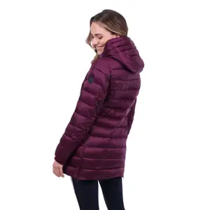 Lange Daunenjacke mit Kapuze, Damen HV Polo Christine image-4