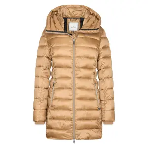 Lange Daunenjacke mit Kapuze, Damen HV Polo Christine image-0