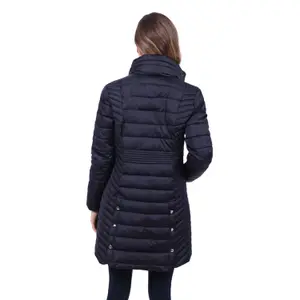 Lange Daunenjacke Frau HV Polo Celine image-3