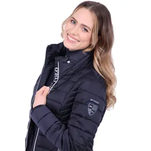 Lange Daunenjacke Frau HV Polo Celine image-4