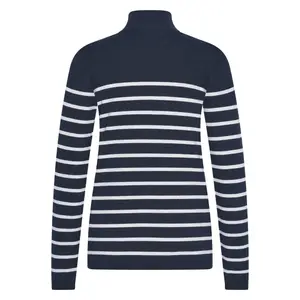 Jersey de punto de cuello alto para mujer HV Society Brisia image-1