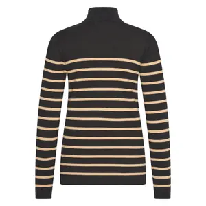 Jersey de punto de cuello alto para mujer HV Society Brisia image-1