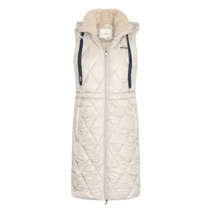 Kapuzenjacke ärmellos lang Frau HV Society Rachel image-0