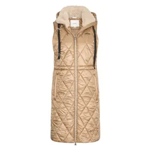 Kapuzenjacke ärmellos lang Frau HV Society Rachel image-0