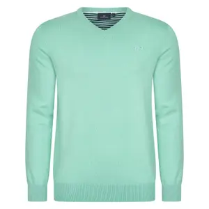 V-neck knit sweater HV Society Gilbert image-0