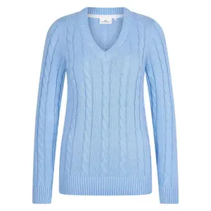 Women's v-neck knit sweater HV Society Odile image-0