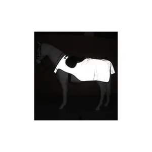 Zaino da cavallo riflettente con copricollo e copricoda Horseware Rambo Night Rider image-2
