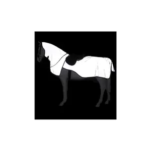 Zaino da cavallo riflettente con copricollo e copricoda Horseware Rambo Night Rider image-4