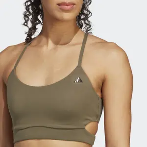 Brassière long maintien léger femme adidas Studio image-2