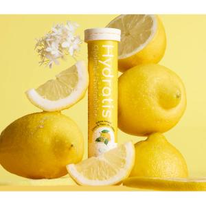 Zitronen-Holunderblüten-Hydratationstabletten Hydratis (x20) image-1