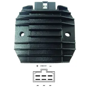 Régulateur de tension moto Hyp Kawasaki ZZR 600 93-06 image-0