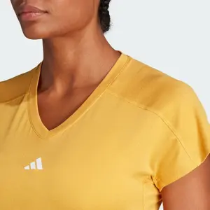 Camiseta cuello pico mujer adidas Aeroready image-3