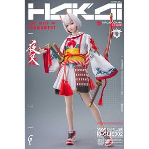 Figurina da collezione 1/6 i8 Toys Original Character Gharliera The Girls of Armament Rirua Ookami