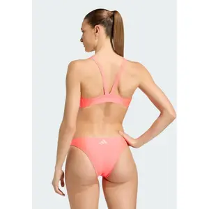 Maillot de bain 2 pièces dos en V femme adidas 3-Stripes image-2