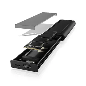 Externes Gehäuse für Festplatten Icy Box USB 3.2 IB-1807MT-C31 NVMe M.2 image-3