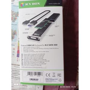 Boitier externe USB 3.0 type 2280 Icy Box Icy Box IB-183M2 - S-ATA M.2 image-3