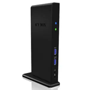 Docking station USB-C 3.0 con alimentazione Icy Box DK2241AC image-2
