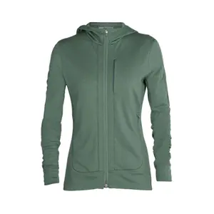 Felpa con cappuccio da donna Icebreaker quantum III zip image-0