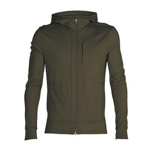 ib0a59jx0691-felpa-con-cappuccio-icebreaker-quantum-iii-zip-verde-cachi