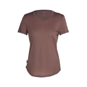 ib1046800661-t-shirt-til-kvinder-icebreaker-sphere-low-crewe-brun