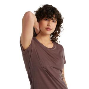 T-shirt til kvinder Icebreaker sphere low crewe image-4