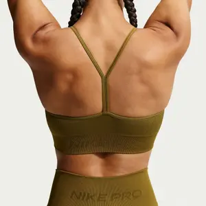 Reggiseno sportivo Nike Pro Seamless image-4