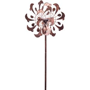 gmcdd-metal-weather-vane-icare-distribution-copper-dolphins-duett-led-brown-36x159-cm