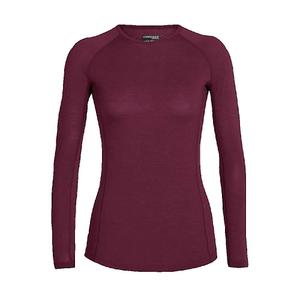 ib104331059-maglietta-a-manica-lunga-da-donna-icebreaker-150-zone-crewe-rosso-l