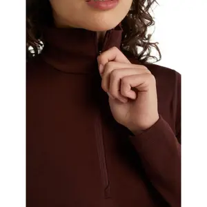 T-shirt manches longues demi-zip femme Icebreaker 260 tech image-5