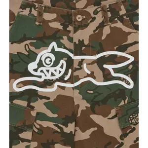 Cargo shorts Icecream Running Dog Woodland image-3