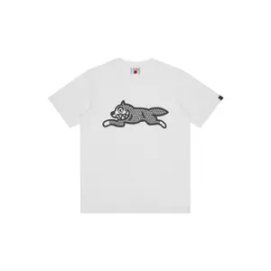 T-shirt Icecream Glitter Running Dog image-0