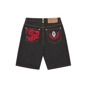 Denim shorts Icecream Running Puppy image-1