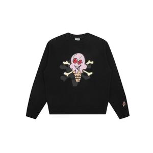 Round neck sweatshirt Icecream Cones & Bones