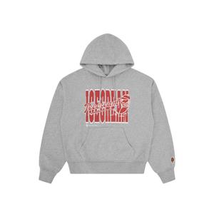 Felpa con cappuccio Icecream Popover Oversized Cherry