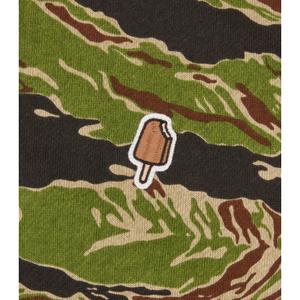 Hoodie Icecream Smiley Tiger Stripe-Through image-2