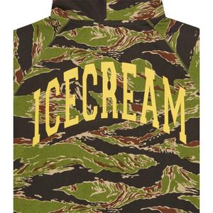 Hoodie Icecream Smiley Tiger Stripe-Through image-4