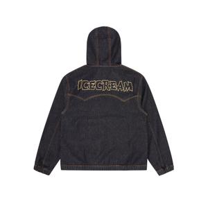 Veste en jean Icecream Western Panelled Zip Through image-1